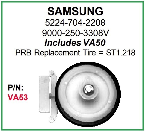 PRB VA53 VCR Video Idler Wheel for Samsung 5224-704-2208 + Other