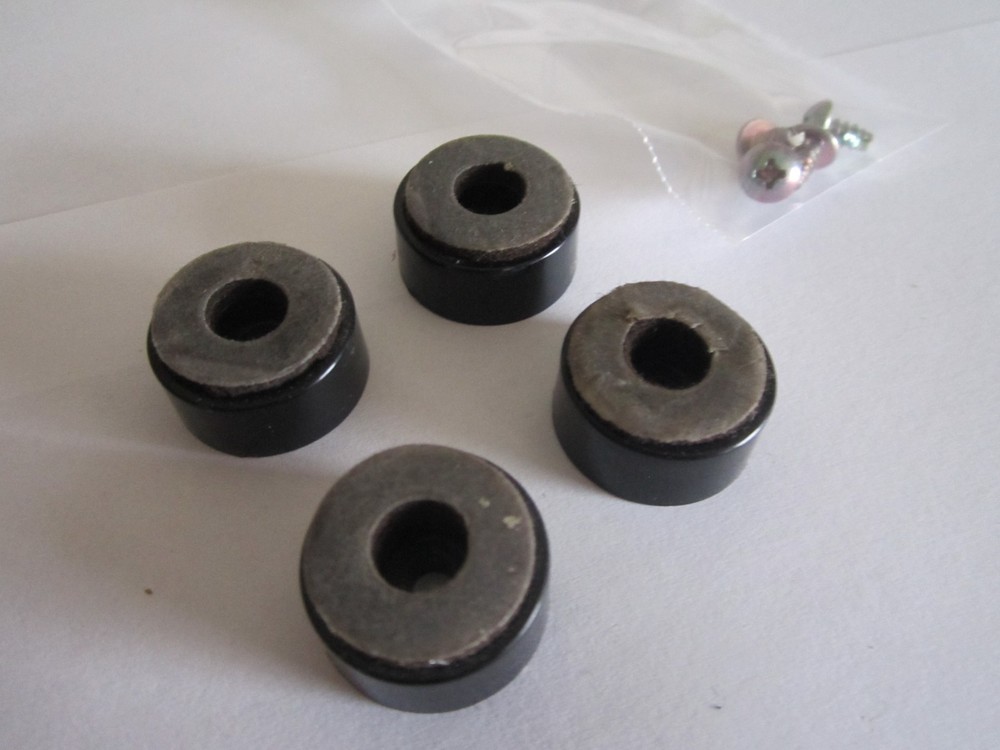 Pioneer SX-750 SX-650 SA-6500 II Full set (4) Base Feet & Screws AEC-083