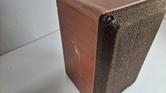 Vintage Realistic Minimus 7W Speakers Cat No 40-2039B Walnut Wood 8 Ohms 40W Max