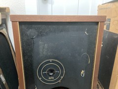 Vintage EPI Epicure M250 1980 Home Audio Speakers NEEDS REFOAMED