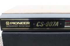 Vintage 1986 Pioneer CS-907A Floor Speakers 4-Way 7 Drivers Imported Japan Rare