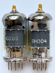 2PCS TESLA EF806S / EF86 / 6267 / 6J32P AUDIO TUBES! NOS! RARE! TESTED!