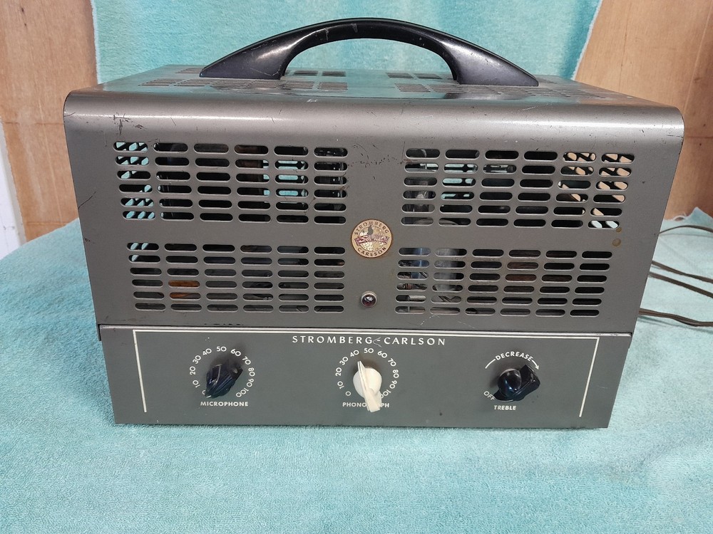 Stromberg-Carlson # AU34 Tube Amplifier, Reconditioned, Sweet, Free Shipping!