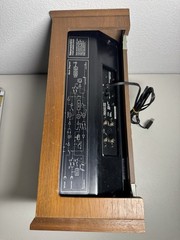 Nakimichi 600 2 Head Cassette Console Silver In Wood Case (Untested)