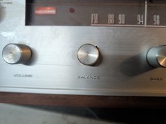 Vintage PACKARD BELL SOLID STATE RPS 02 W/ GARRARD TURNTABLE Wood Cabinet