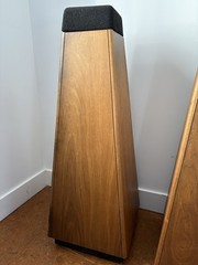 Epicure 3.0 Pyramid Speakers -3 Way – 10″ & 6″ Woofers Mid Century Modern Mcm