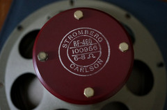 1 – VINTAGE STROMBERG CARLSON RE-460 8″ FULLRANGE SPEAKER / RARE