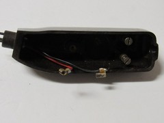 Garrard RC-80 Headshell 3 Pin Closed End Red 78 On Top