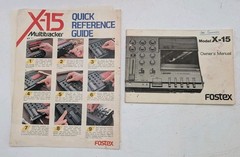 Fostex X-15 Multitracker Cassette Deck Tracking Recording Music Production Live