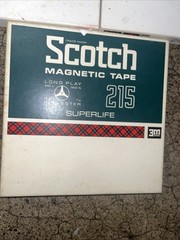 LOT OF 13 REEL TO REEL MAGNETIC RECORDING TAPE 1/4 INCH SCOTCH TDK BASF