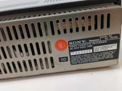 PARTS Sony Betamax Video Cassette Recorder SL-3030 Beta – UNTESTED – READ