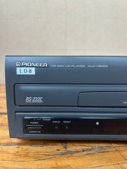 Pioneer CLD-V5000 Digital Audio Dual Side Laser Disc CD Player Good for Parts