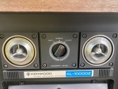 Lot 2 Kenwood KL-10000Z Vintage 4-Way Floor Speakers Pair – Classic Japan Audio