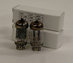 GE 5965 / 12AT7 MATCHED PAIR TUBES/1960’s, MaxiPreamp II Tested, SM1377