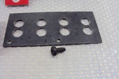Philips 7831 Receiver RCA Jack Panel Assembly. Tested Parting Entire 7831