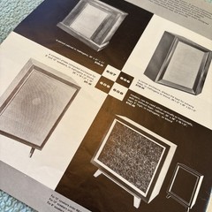 Vintage Altec Catalog Finished Cabinet & Floor Speakers Stereo Equipment 1964 #F