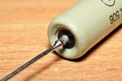 12K 0.05% 5ppm High Precision Axial Wire Resistor Silver Soviet Ussr OTK MIL