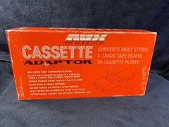 Audiovox Cassette Adaptor CA-1 8 Track Player Converter NOS