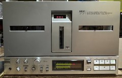 Akai GX-77 Reel to Reel Tape Deck – Serviced, New Belts, Working, AS-IS
