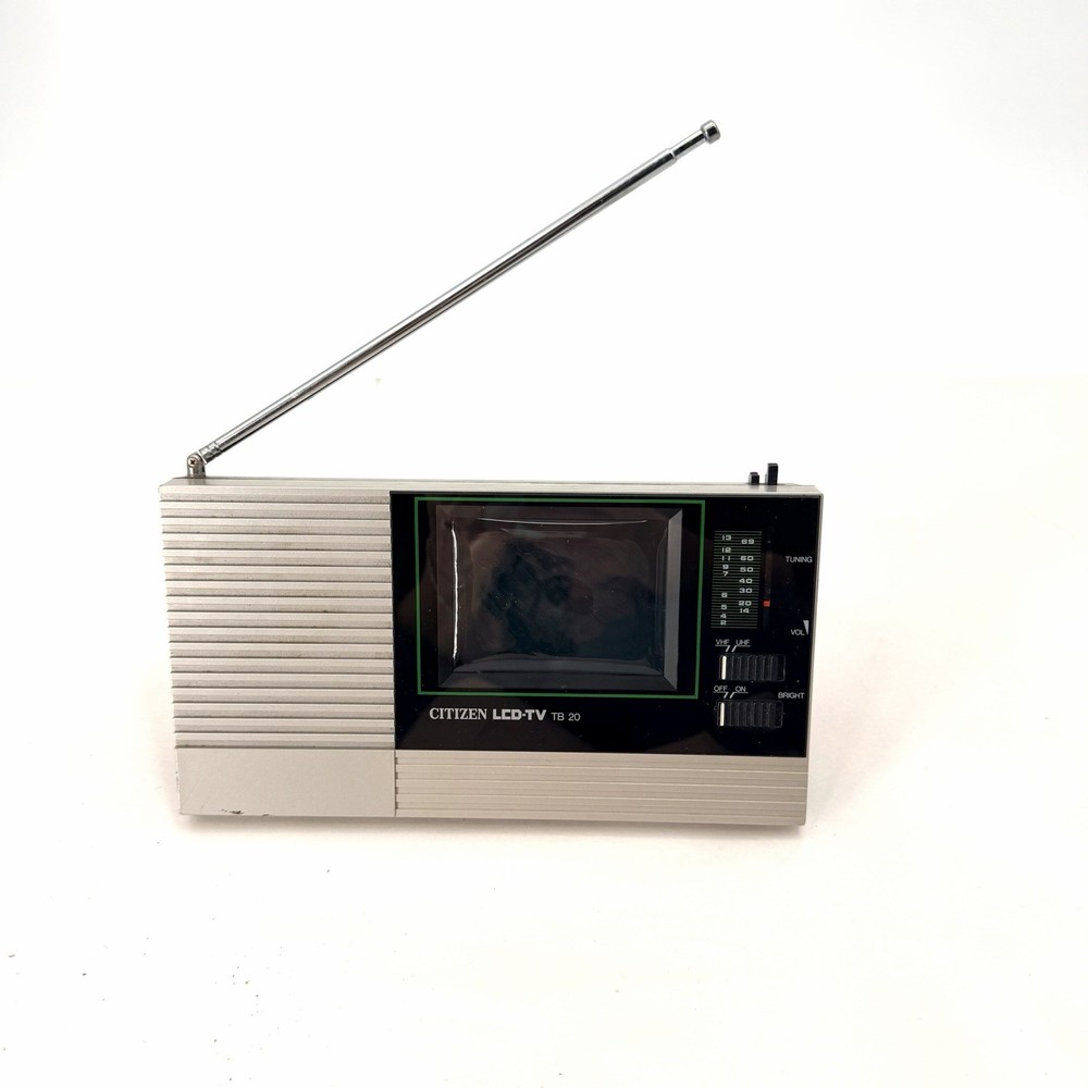 Vintage Citizen 3.5″ LCD Television and TV Monitor TB20 – WORKS