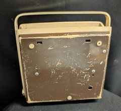 1956 Sylvania Thunderbird Transistor Radio Model 3102 working cond unknown as-is