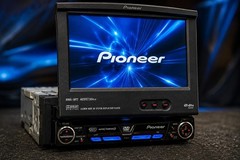 Pioneer AVH-P4900DVD 6.5″ Flip-Out DVD CD MP3 Receiver Tested Works 🌊🌊