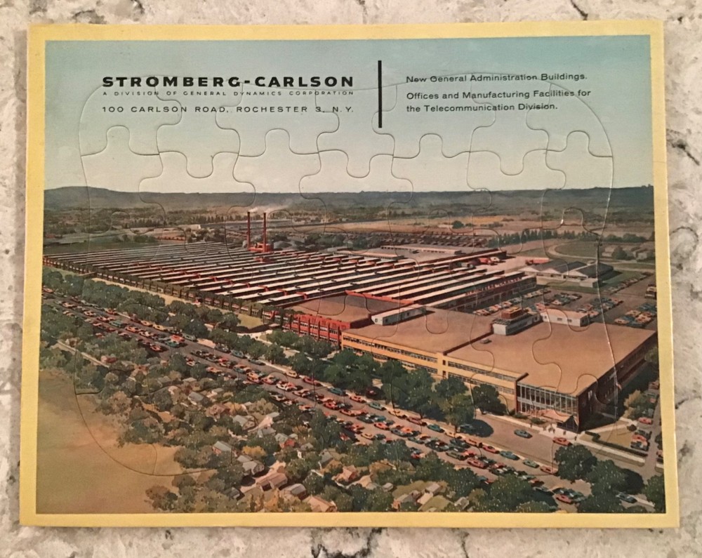 Stromberg Carlson Advertising/Consumer Relations Puzzle In Rare Mint Condition