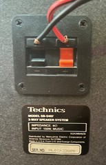 Vintage 1980s Pair Technics SB-S407 3-Way 150 Watts Loudspeakers LOCAL ONLY