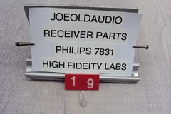 Philips 7831 Receiver Replacement Tuning Meter Lamp. Tested Parting Entire 7831
