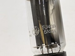 General Electric GE 5U4GB 5AS4A Rectifier Vaccuum Tube Vintage Audio Electronic