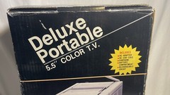 Multitech Deluxe Portable 5.5” Color T.V. MC-0571