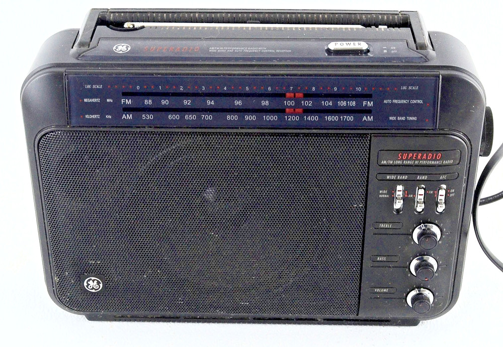 Vintage GE Superadio III 7-2887B Tested Working AM/FM DX Radio Near Mint