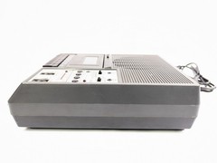 Sharp Cassette Recorder RD-771AV AC Cord Portable Tape Deck Gray Vintage Unit