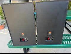 JBL 120TI PAIR EMPTY CABINETS ONLY NETWORKS & FRONT GRILLS INCLUDED