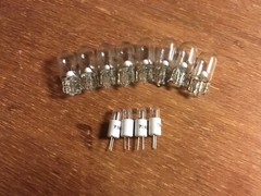 MC 7270 MC 2500 INCANDESCENT LAMP KITs # 7382 -AMPLIFIER POWER/Mcintosh bulbs