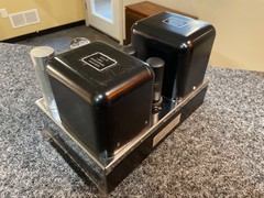 McIntosh MC30 Tube Power Amplifier, Works, Nice Chrome, Needs Restoration
