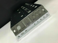 McINTOSH MC240 240 AMPLIFIER SUPER MIRROR POLISHED & CHROME PLATED CHASSIS – DIY