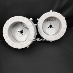 1 Pair TEAC Nab Hub Adapters For 1/4″ Open Reel To Reel tape recorder