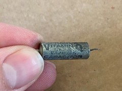 Vintage .022 uf 600v Sprague 96P Vitamin Q Guitar or Amp Tone Capacitor (Qty)