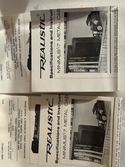 Realistic Minimus 7 Speakers 40‑2030B – Japan Made – Vintage Pair – Original Box