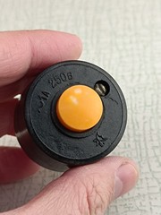 Vintage Soviet USSR Push button, Call Button, Switch, Carbolite