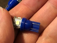 10 New Cool Blue 8V Wedge Lamp LED Light Bulbs for Pioneer Project/One Receiver