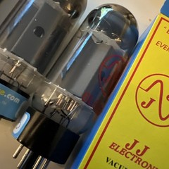 NEW 6L6GC JJ Electronic Vacuum Tube Matched Pair Tube Store Perfect Pair in Box
