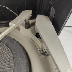 Vintage General Electric Model 200 “Mustang” Portable Record Player For Parts