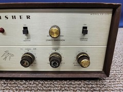 The Fisher Stereo Master Control Tube Amplifier Preamplifier Pre-Amp KX-200