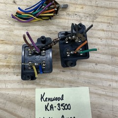 Kenwood KA-3500 Amplifier Parts Speaker Output Terminals Posts Screws & Selector