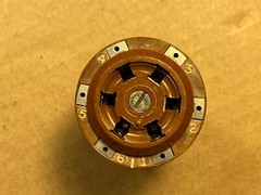 NOS Vintage Vector UX6 6-Pin Vacuum Tube Test Socket Adapter Beautiful (Qty)