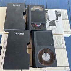 Lot of 9 Scotch LDK L-750 Beta Max Blank Tape STORED WELL Climate Controlled