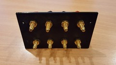 New Yamaha CA-810 Speaker Terminal Conversion (Banana Plugs)