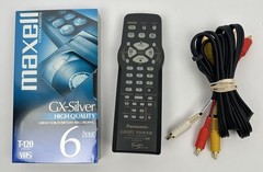 Panasonic Blue Line PV-V4601 VHS VCR Omnivision Player Recorder w/Remote TESTED